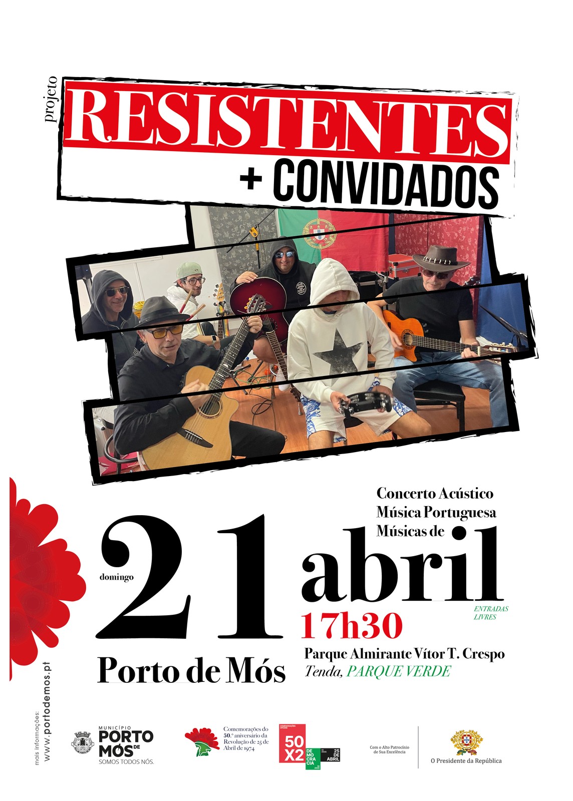 Concerto "Resistentes + Convidados"