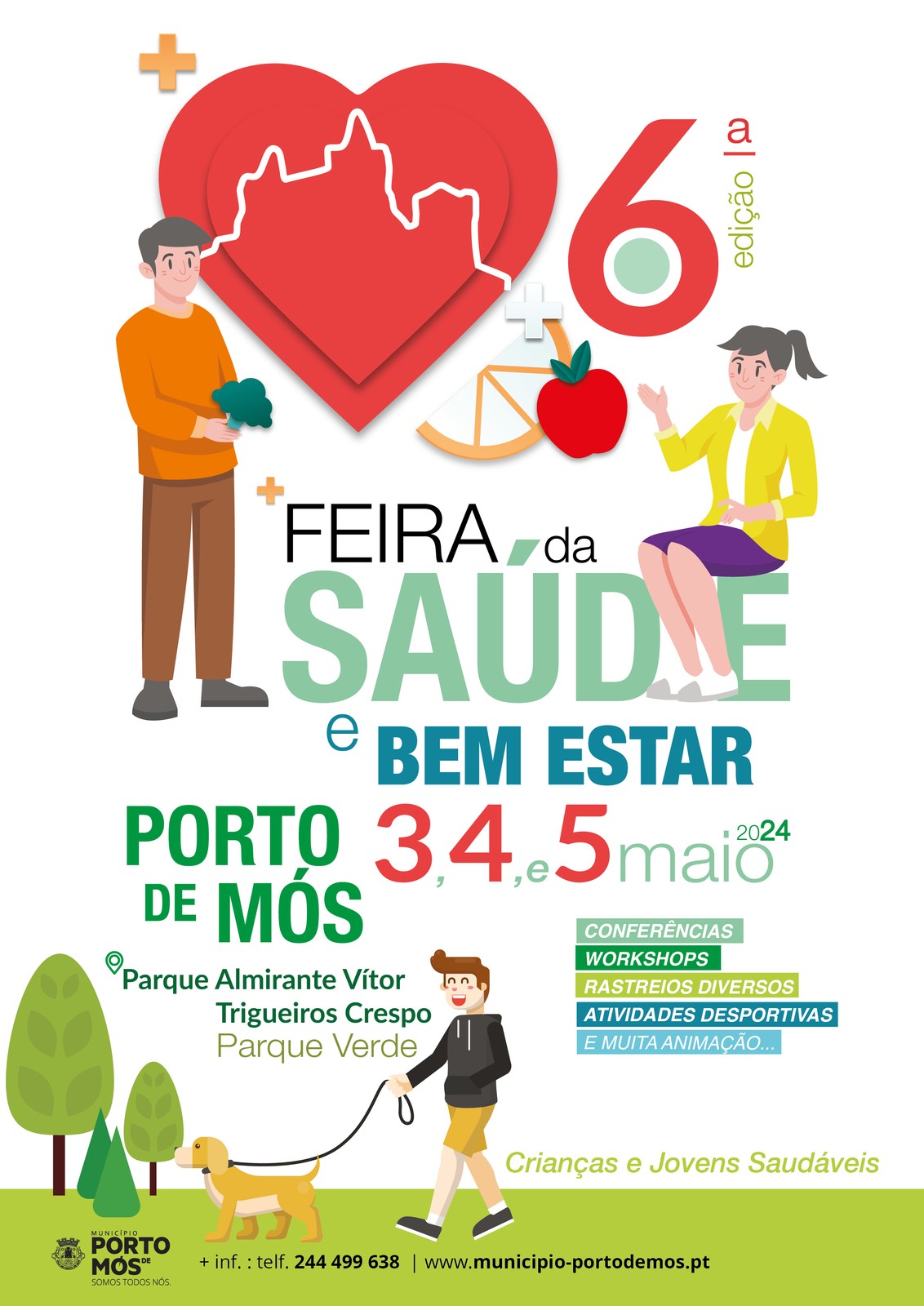Feira da Saúde e Bem Estar de Porto de Mós - 6ª Edição 2024