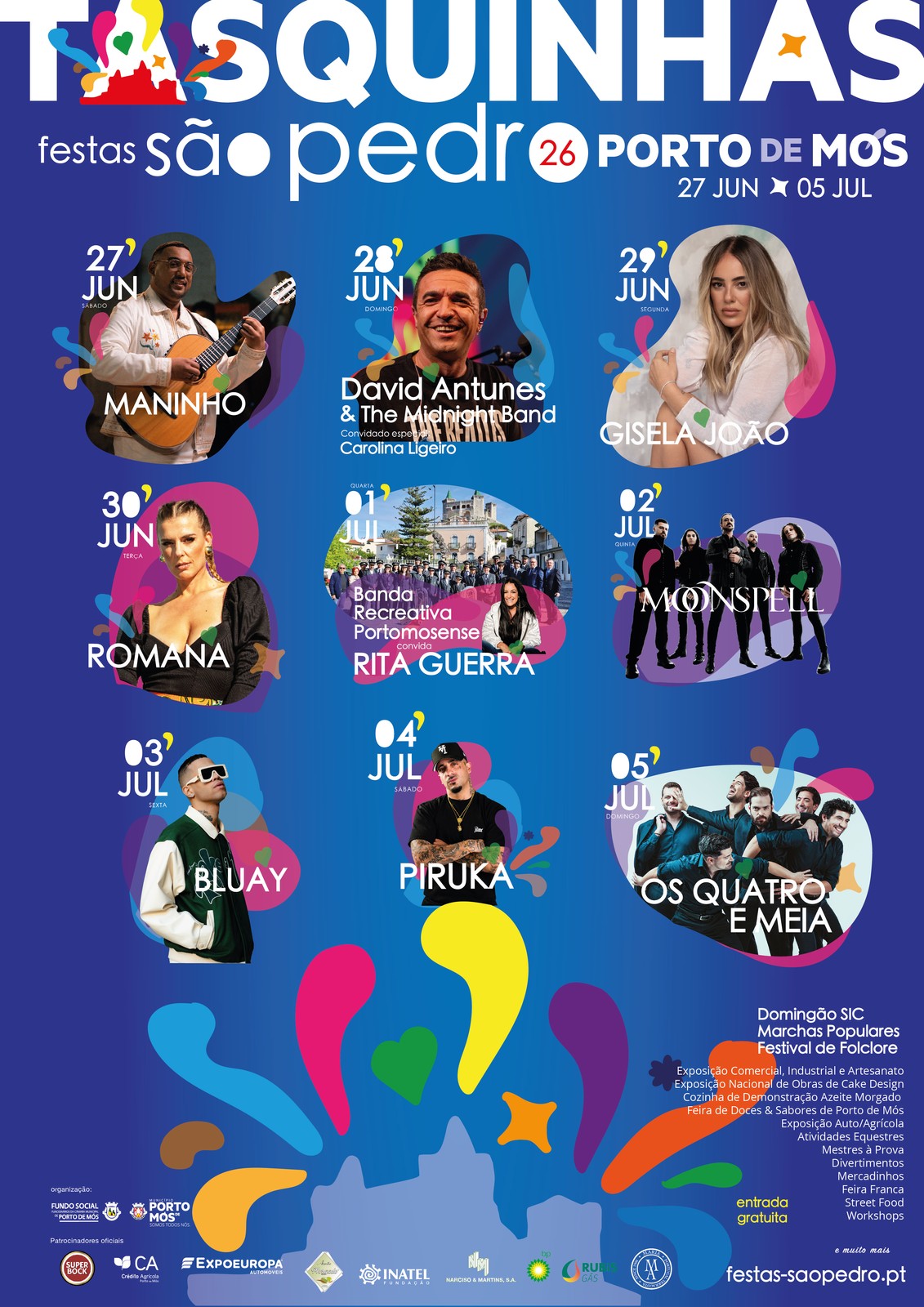 Festas de São Pedro 2026