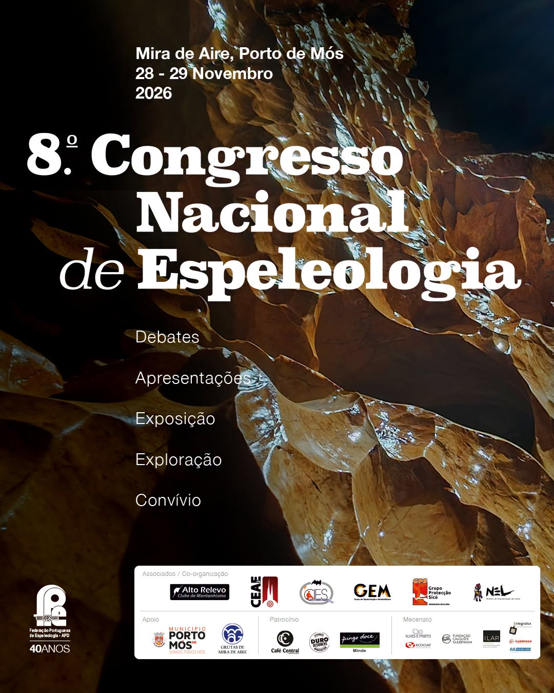 8º Congresso Nacional de ESpeleologia