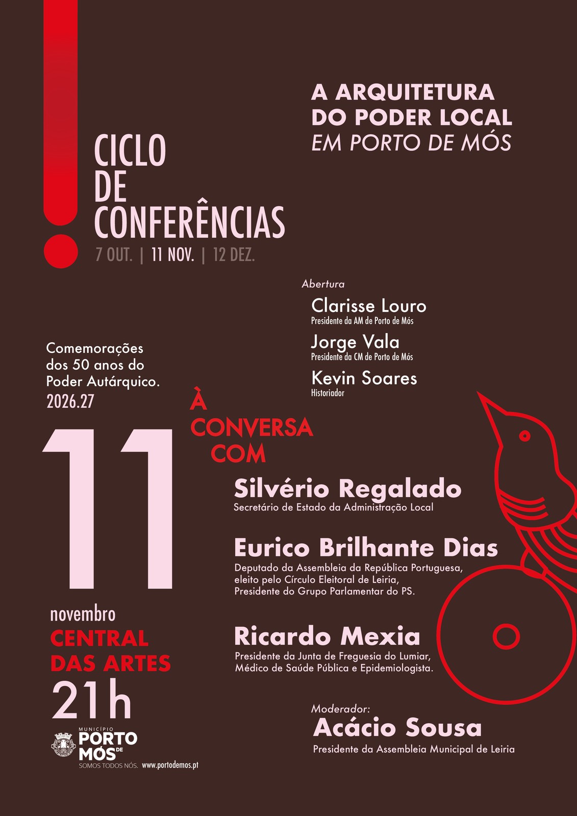 Ciclo de Conferências 'A Arquitetura do Poder Local em Porto de Mós'