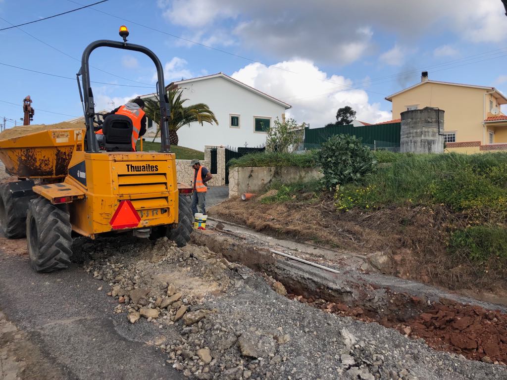 Boieira com ligação à rede de saneamento