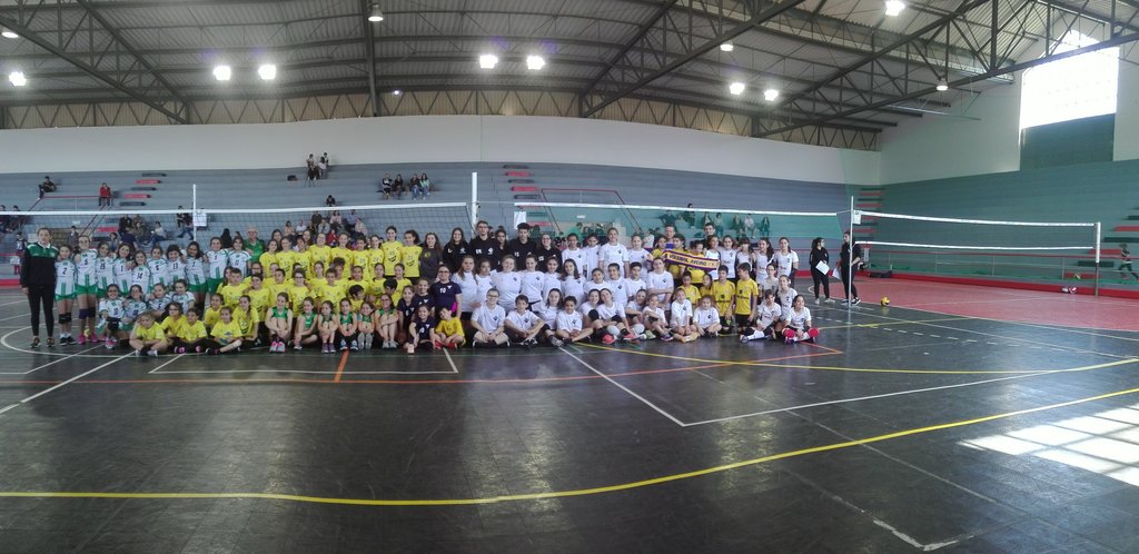 Mira de Aire acolhe 5ª Etapa do Campeonato Regional de Minivoleibol