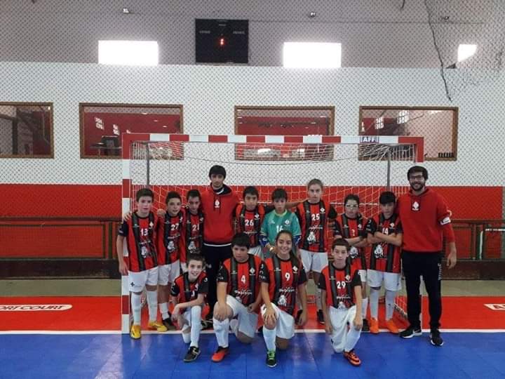 Infantis Futsal do Condestável Atlético Clube disputou a final do Campeonato Distrital Grupo B