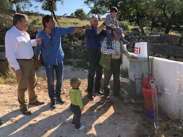 Inauguração do serviço de abastecimento de água em São Bento