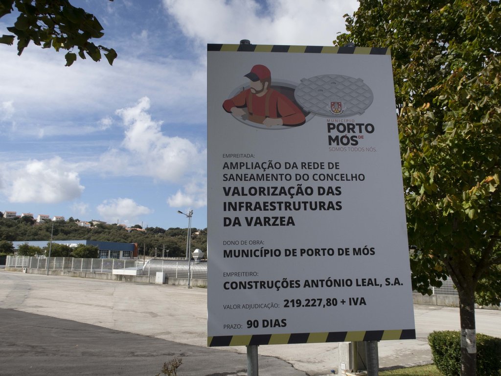 Saneamento chega à zona da Várzea – Porto de Mós