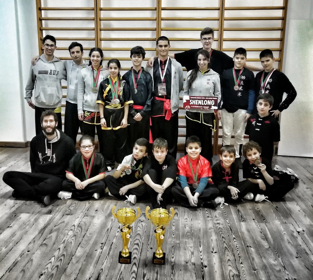 Clube Shenlong - Martial Arts de Porto de Mós conquista 28 medalhas