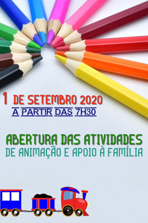 Abertura das atividade de animação e apoio à família 