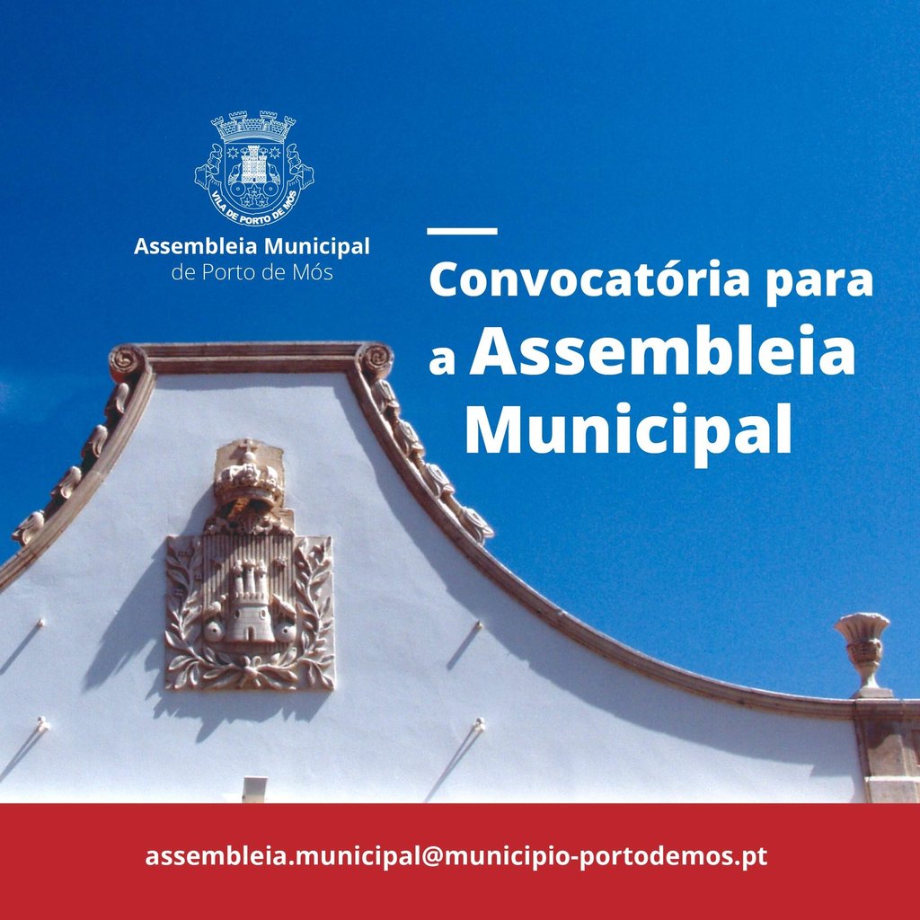 Convocatória para a Assembleia Municipal