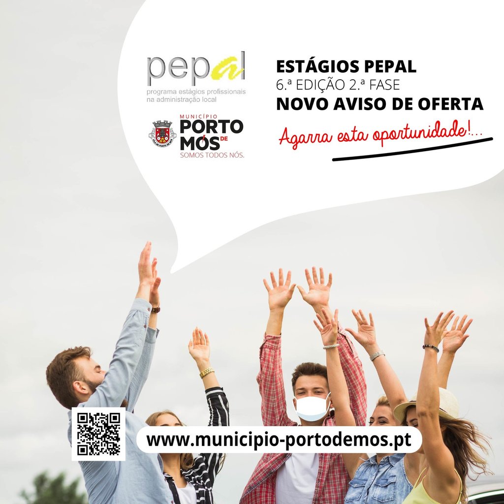 ESTÁGIOS PEPAL – 6.ª EDIÇÃO 2.ª FASE – NOVO AVISO DE OFERTA 