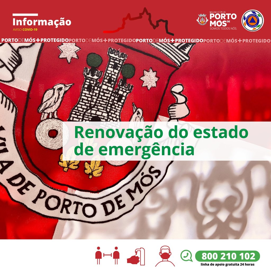 Renovação do atual Estado de Emergência - 15 FEV a 01 MAR