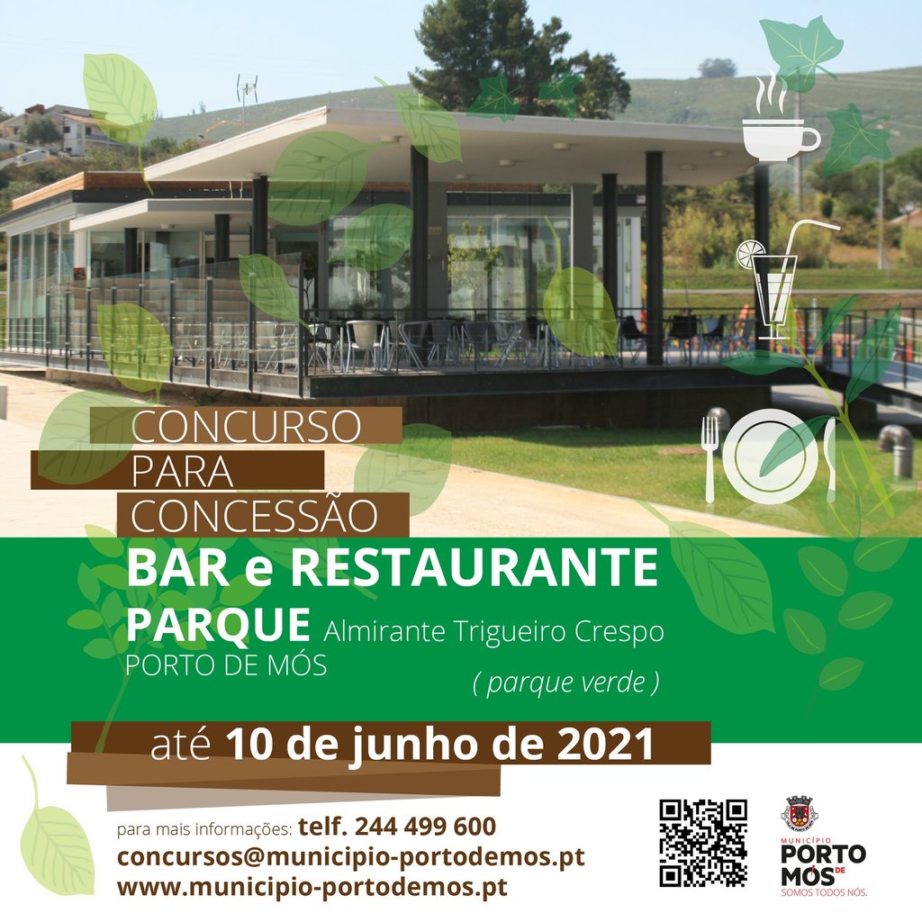 Concurso para Concessão da Exploração da Cafetaria do Parque Almirante Vítor Trigueiros Crespo