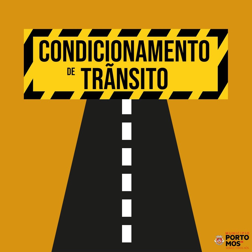 Aviso - Condicionamento de trânsito