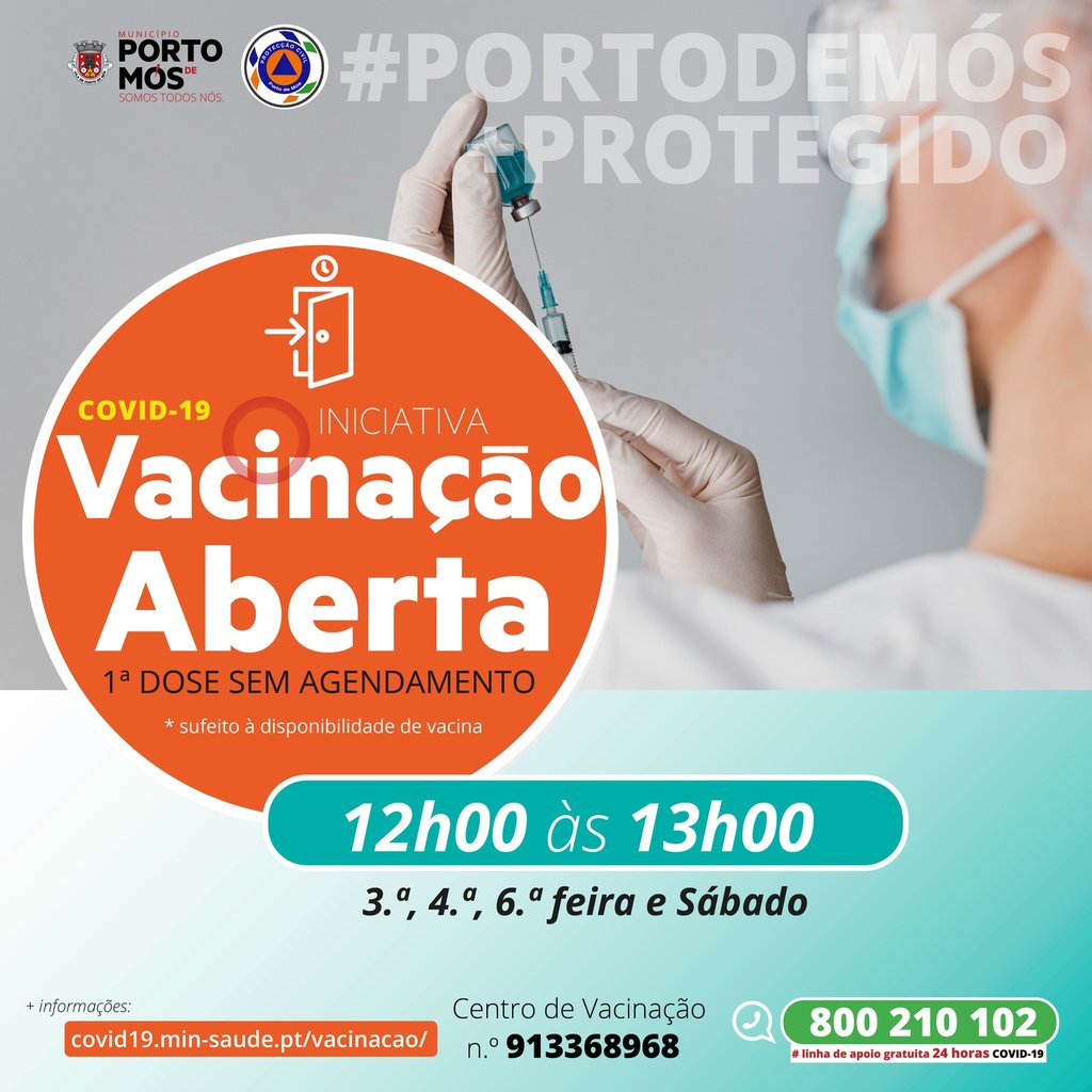 Vacinação Aberta - Covid-19