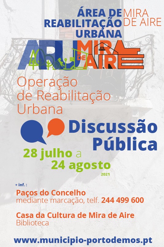 Discussão Pública – Proposta de Área de Reabilitação Urbana + Operação de Reabilitação Urbana de ...