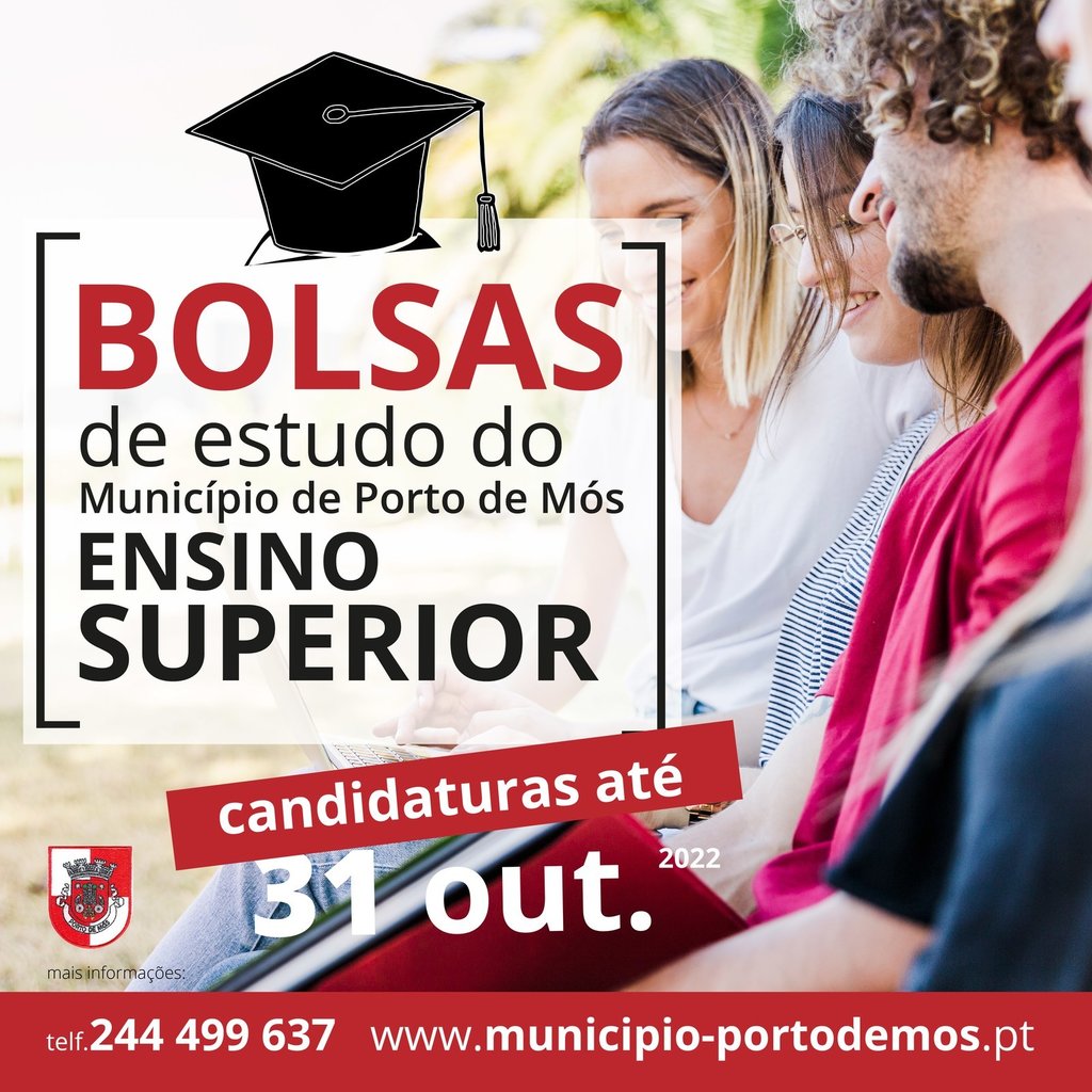 Abertas candidaturas para atribuição de Bolsas de Estudo 22/23