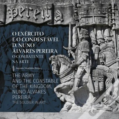 Monumento de homenagem à Batalha de Aljubarrota em livro
