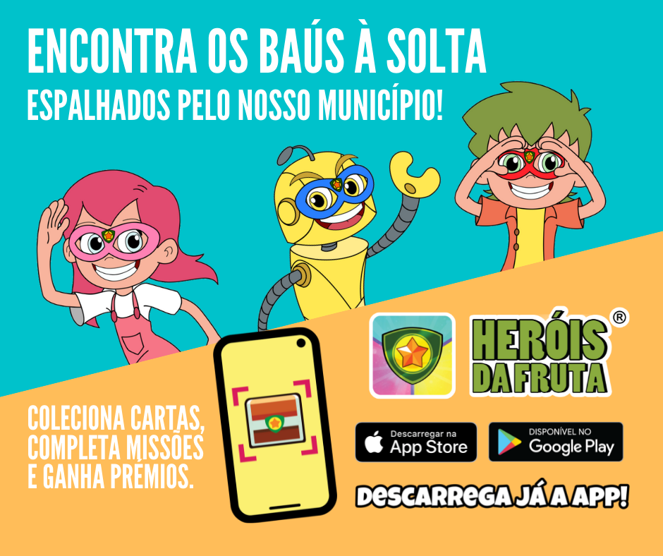 APCOI lança app Heróis da Fruta para desafiar famílias a sair do sofá