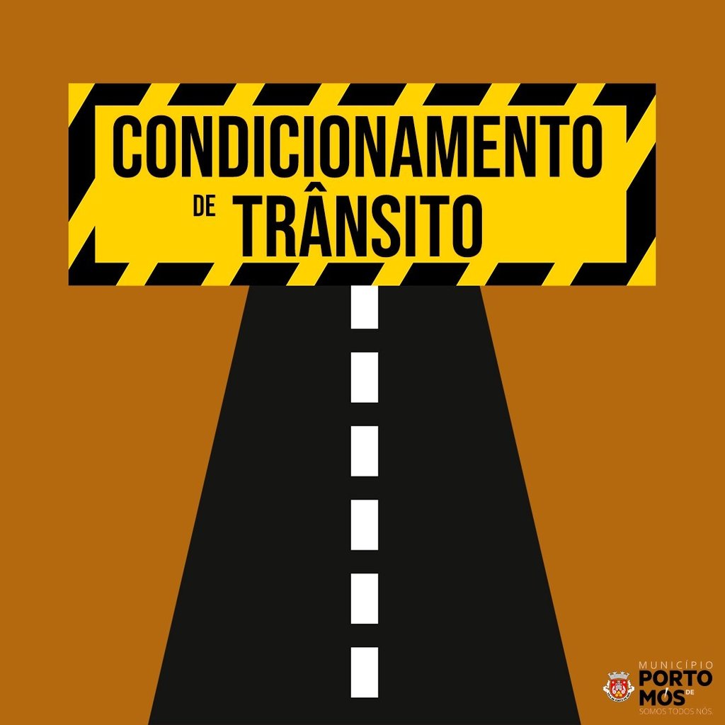 Aviso - Condicionamento de trânsito - Serro Ventoso e Bezerra