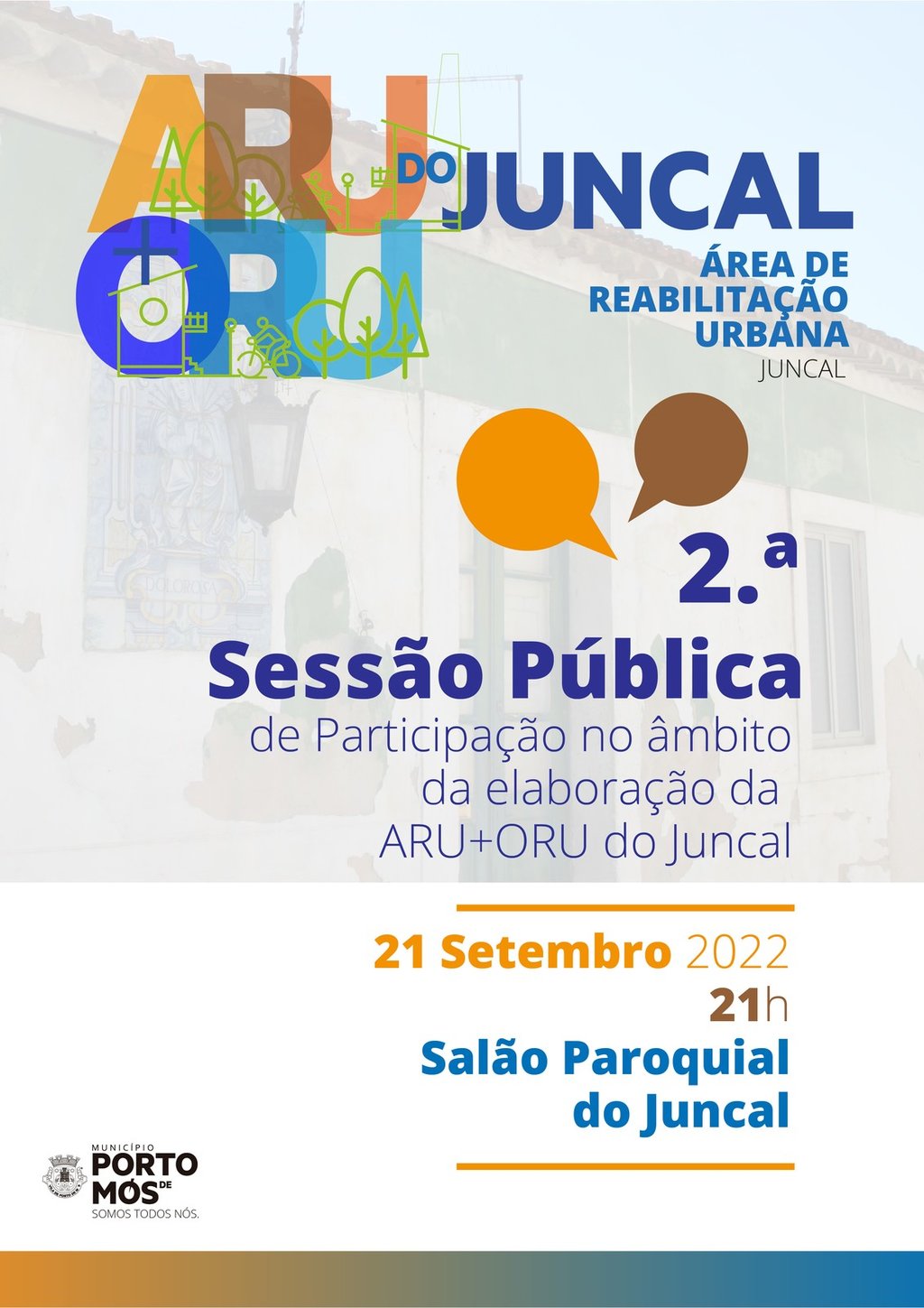Sessão Pública de Participação no âmbito da elaboração da ARU + ORU do Juncal