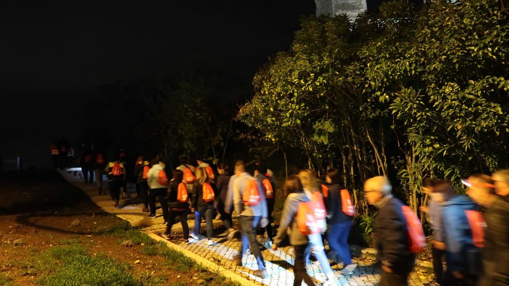 Caminhada na luta contra a diabetes