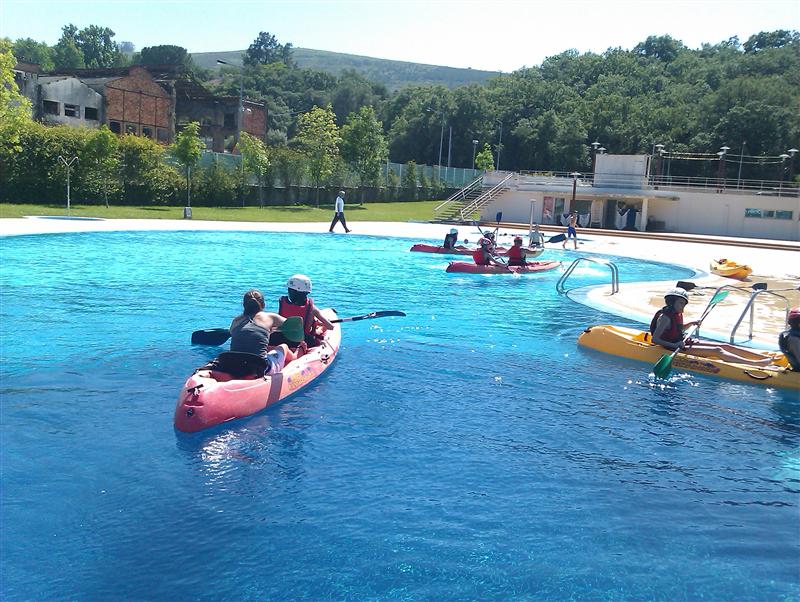 Alunos do 2º Ciclo experimentam canoagem