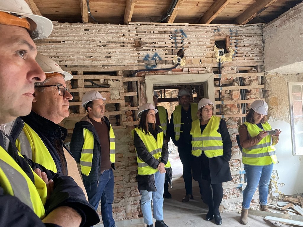 Casa dos Calados, trabalhos decorrem a bom ritmo 