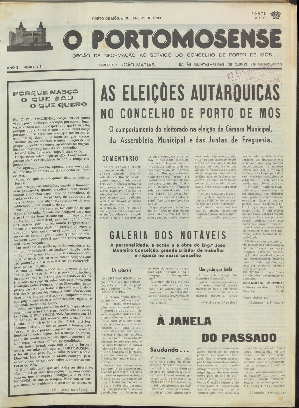 Memória de Futuro  - 40 anos a escrever a história de Porto de Mós  