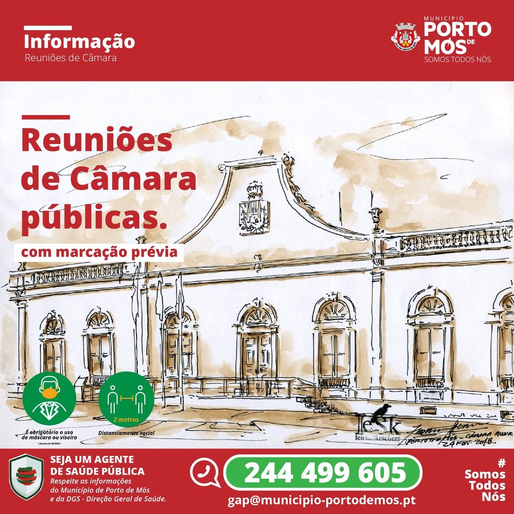 Reunião de Câmara Pública de 12 de janeiro 2023 - Porto de Mós