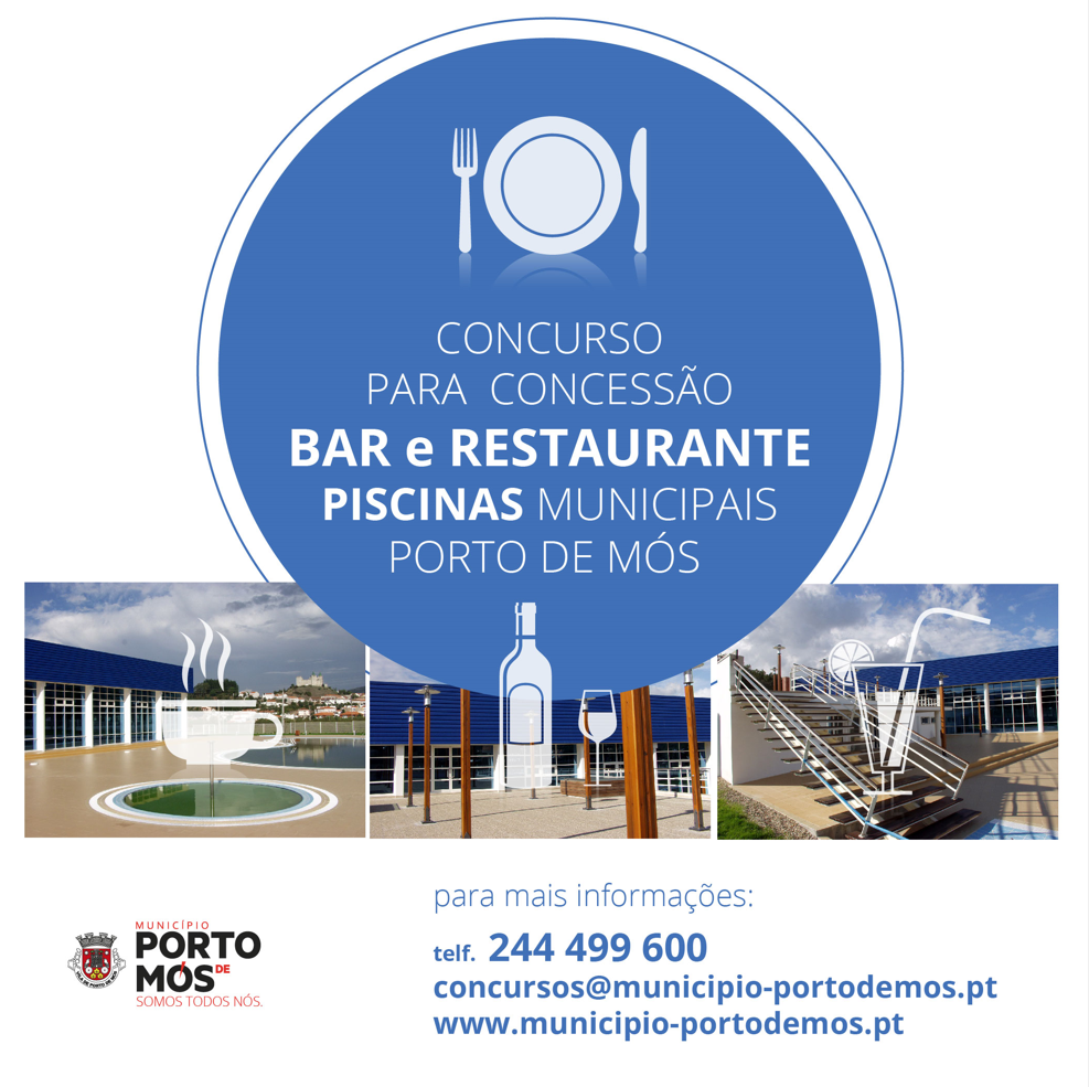 Concurso para Concessão de Exploração do Bar e Restaurante das Piscinas Municipais