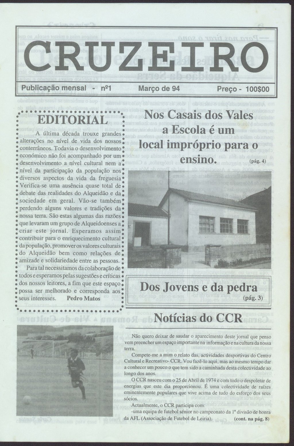 Jornal “Cruzeiro" disponível para consulta 