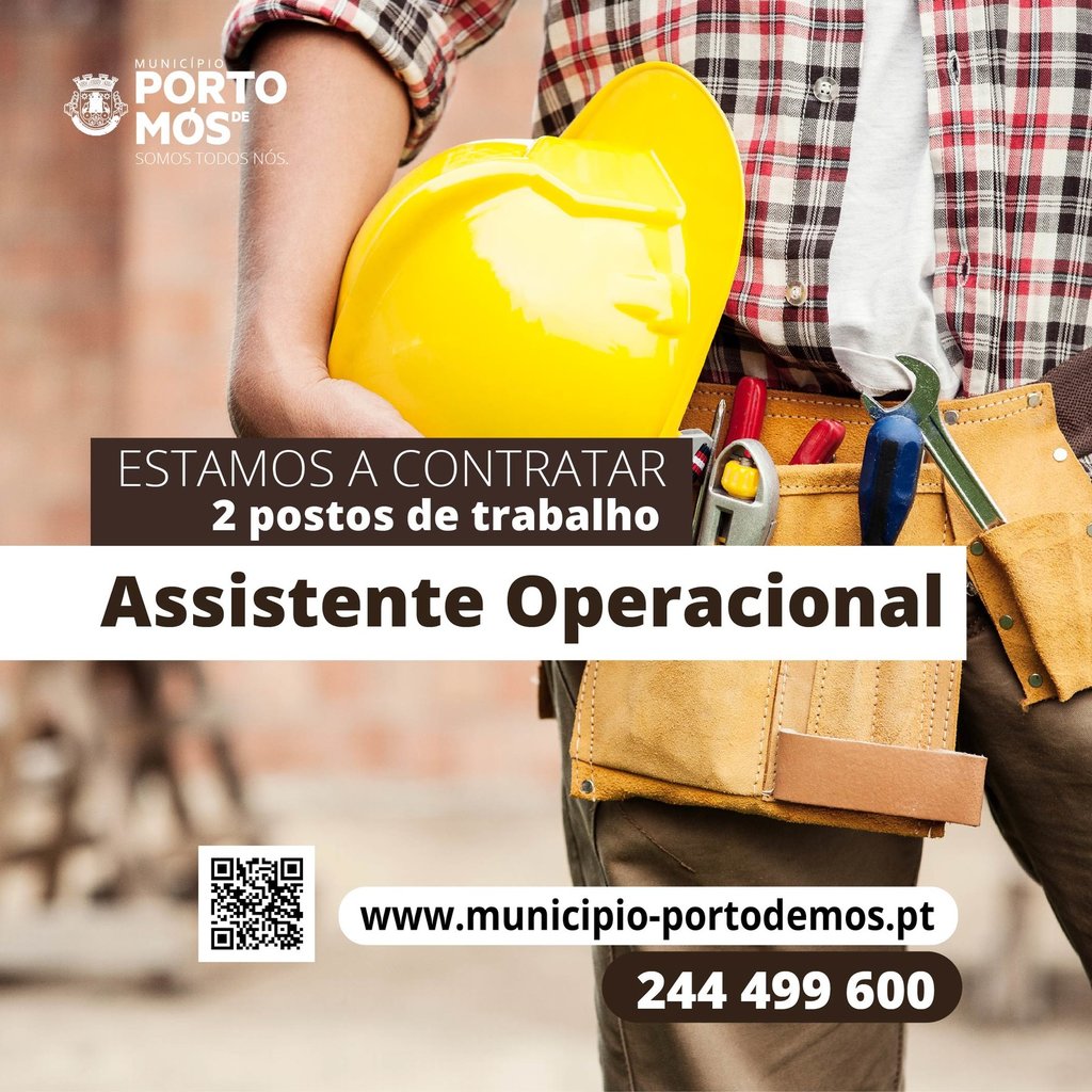 Estamos a contratar - Assistente Operacional