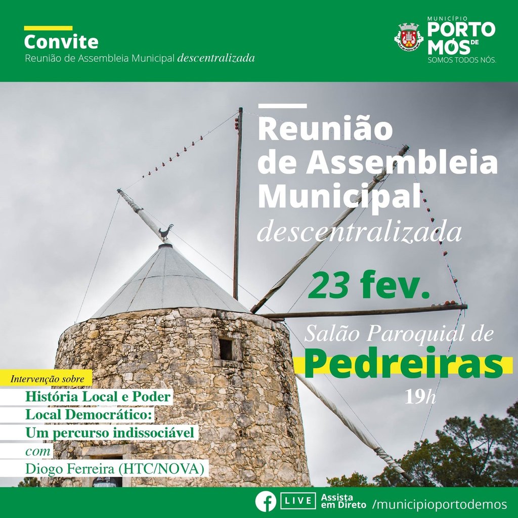 Assembleia Municipal Descentralizada - Pedreiras