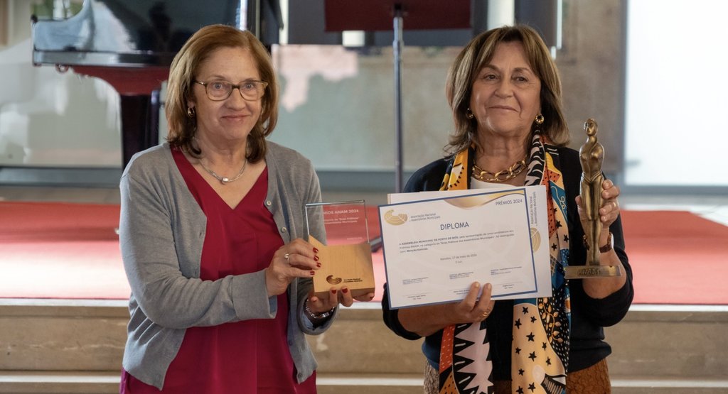 Prémio na Categoria Boas Práticas nas Assembleias Municipais
