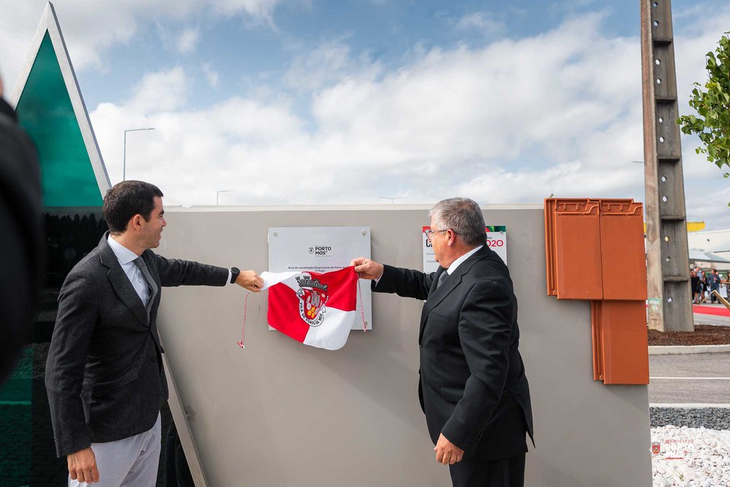 Ministro da Presidência inaugura Área de Localização Empresarial de Porto de Mós