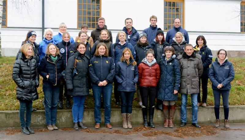 Representação da Escola Nacional de Equitação na Suécia