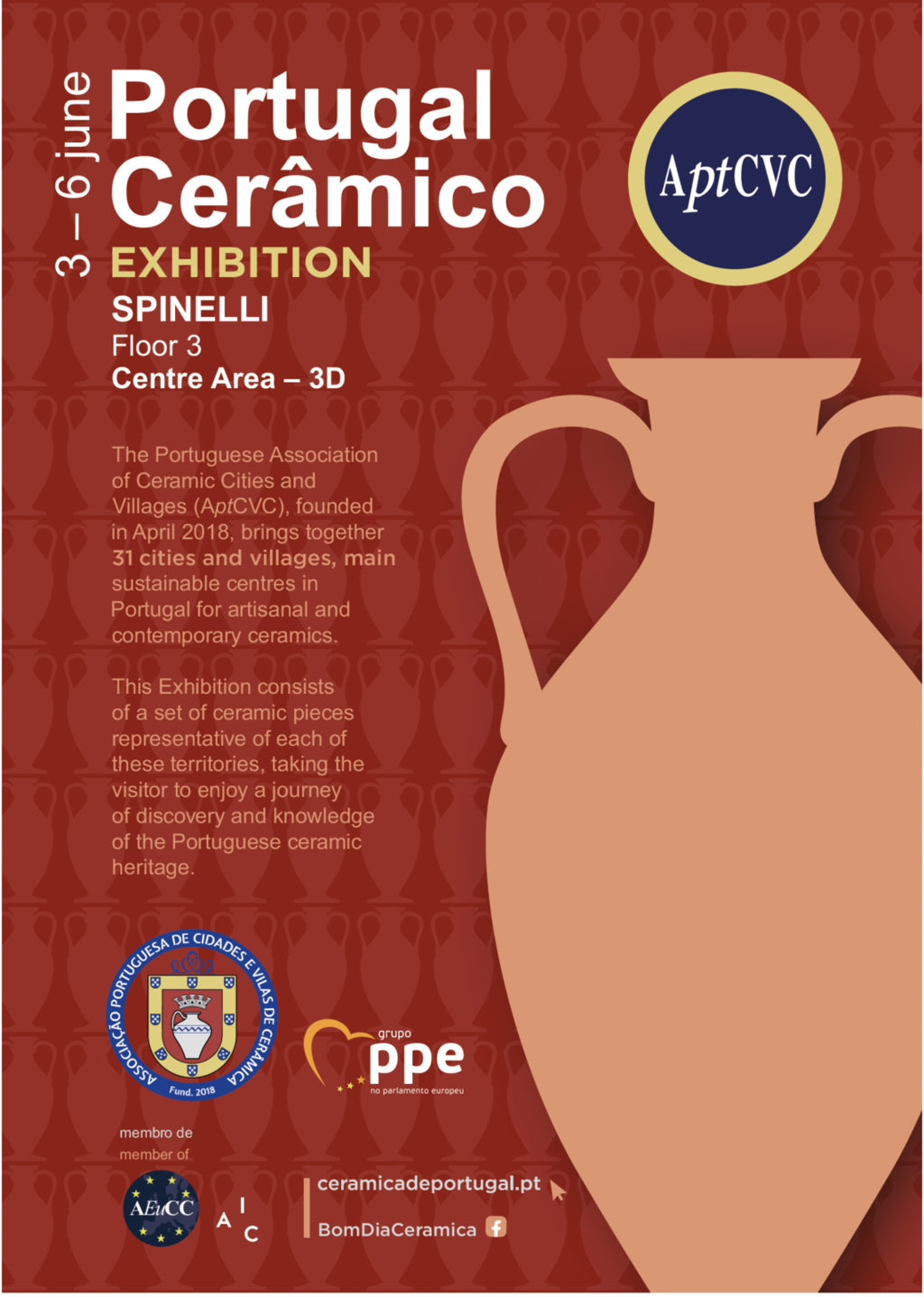 Cerâmica de Porto de Mós em Bruxelas