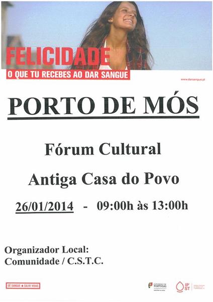 Recolha de Sangue no Fórum Cultural de Porto de Mós