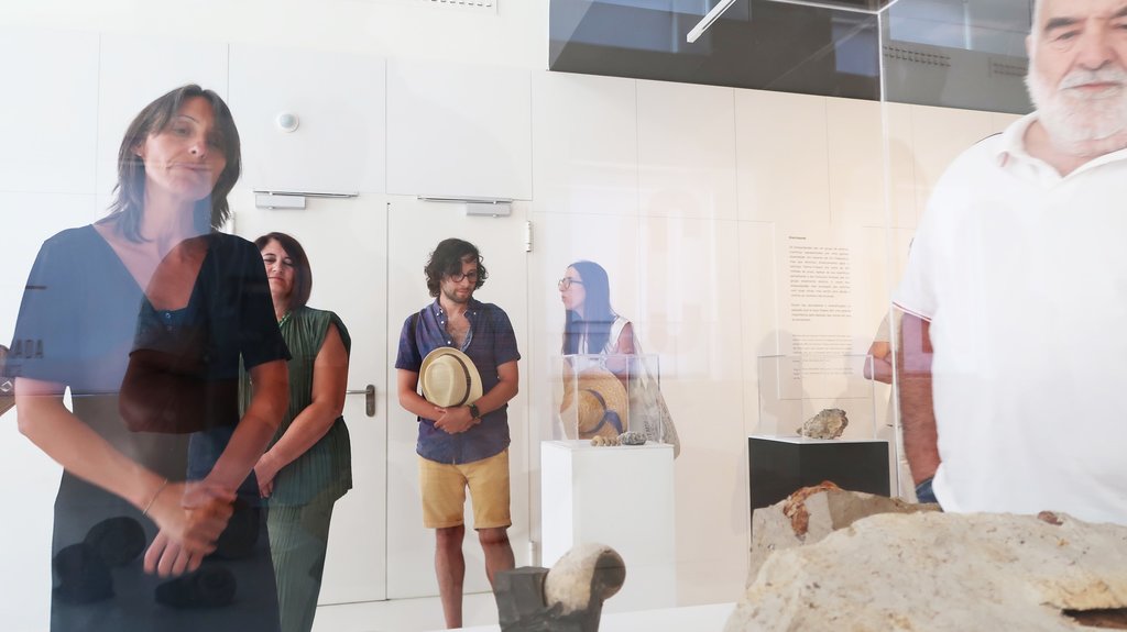 Viagem ao Jurássico, Fósseis de Porto de Mós - inaugurada a exposição