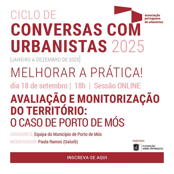 Ciclo de Conversas com Urbanistas 2025