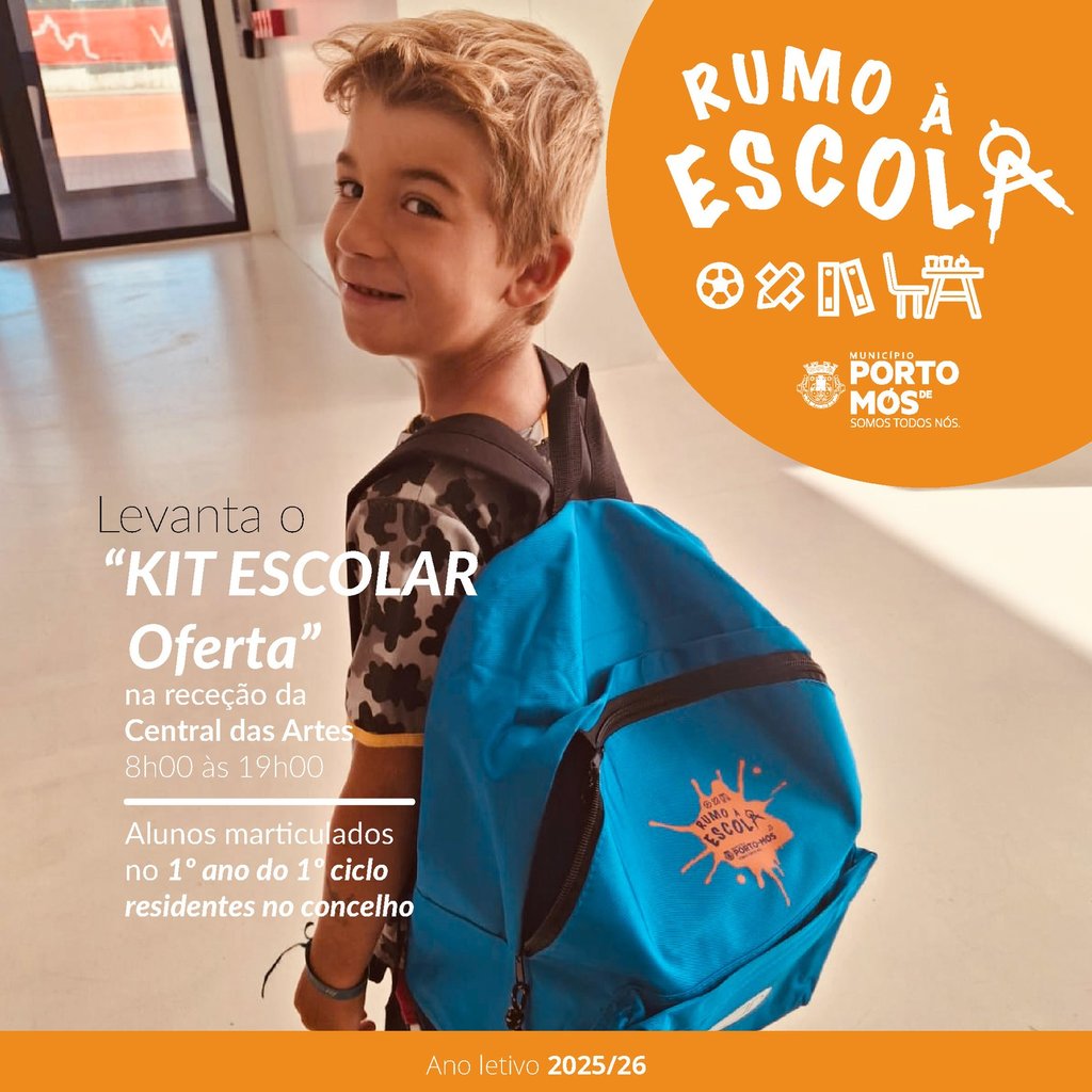 Rumo à Escola 2025/2026 - Levantamento de Kit Escolar