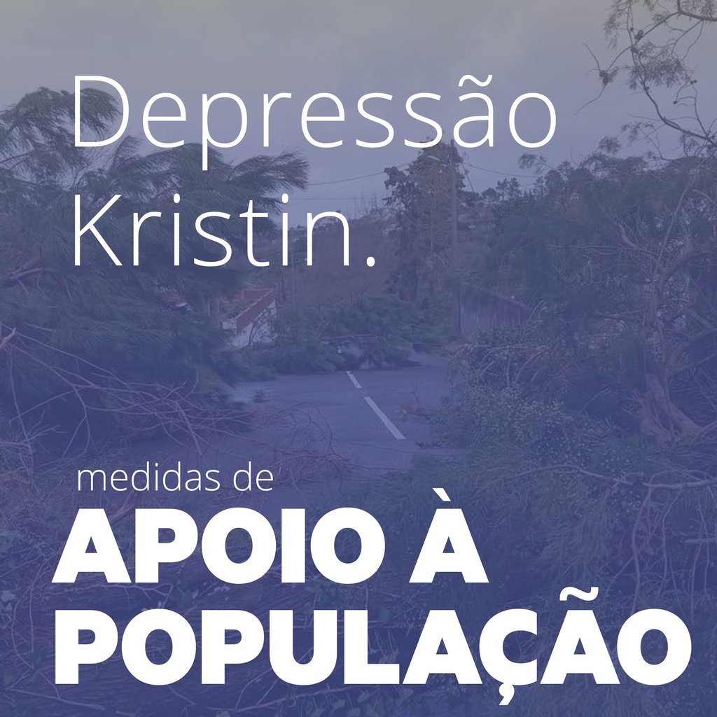 Depressão Kristin - Medidas de Apoio à População