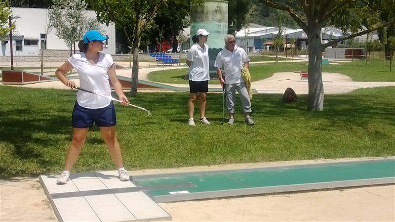 Porto de Mós acolhe estágio da Seleção Nacional de Minigolfe