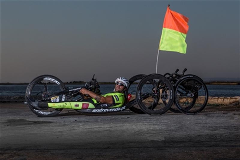 Atleta portomosense vai percorrer a Costa Litoral de handbike