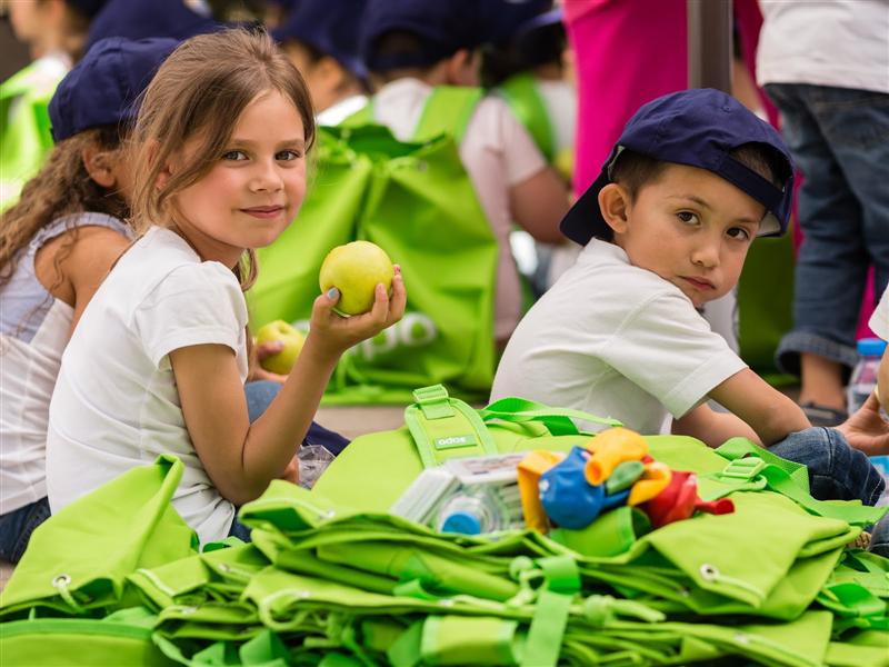 Crianças consomem mais fruta!