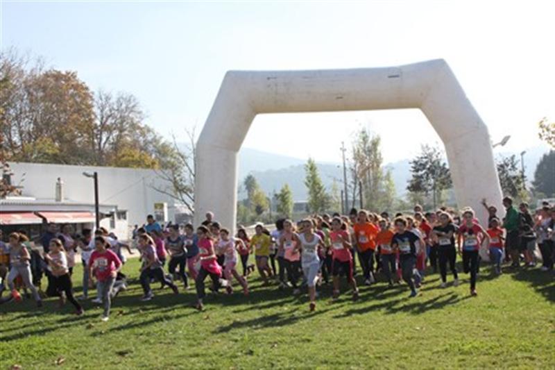 4 centenas a correr no Parque Verde