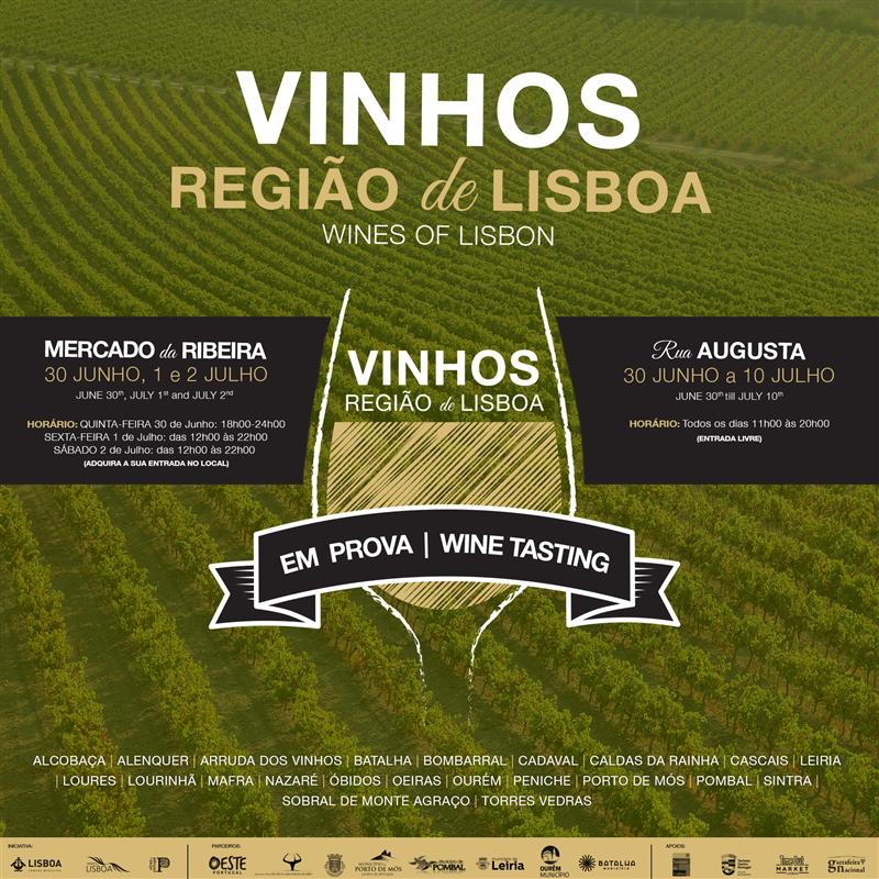 Porto de Mós participa no evento "Vinhos Região de Lisboa"