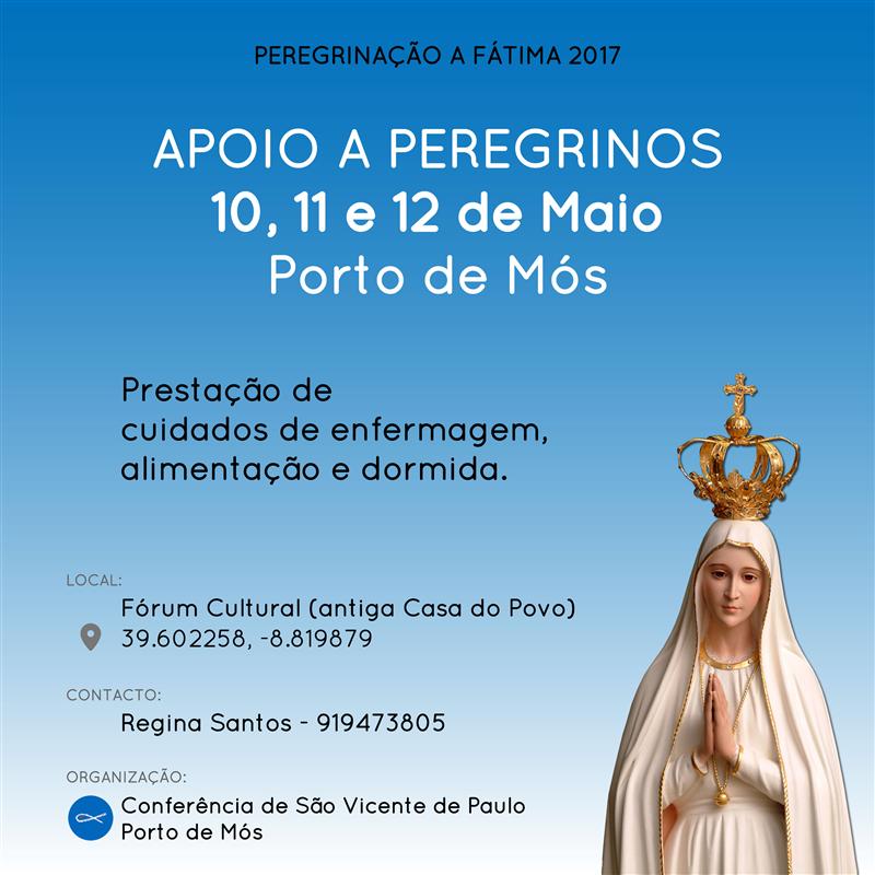 Apoio a peregrinos em Porto de Mós