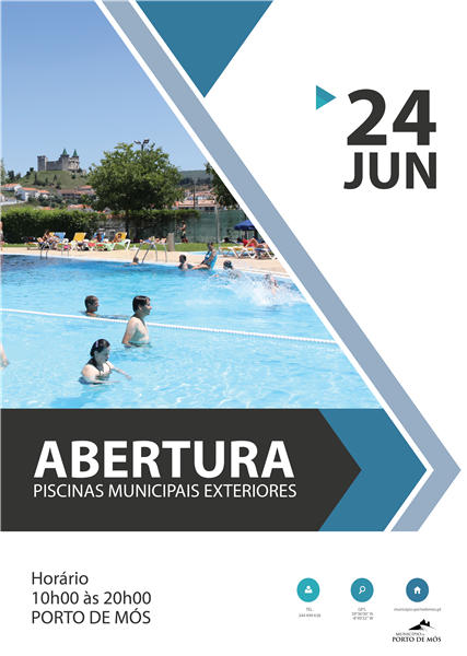 Abertura Piscinas Municipais Exteriores