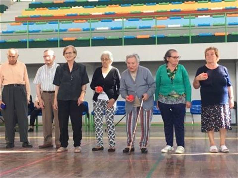 2º Encontro de Boccia põe idosos a jogar